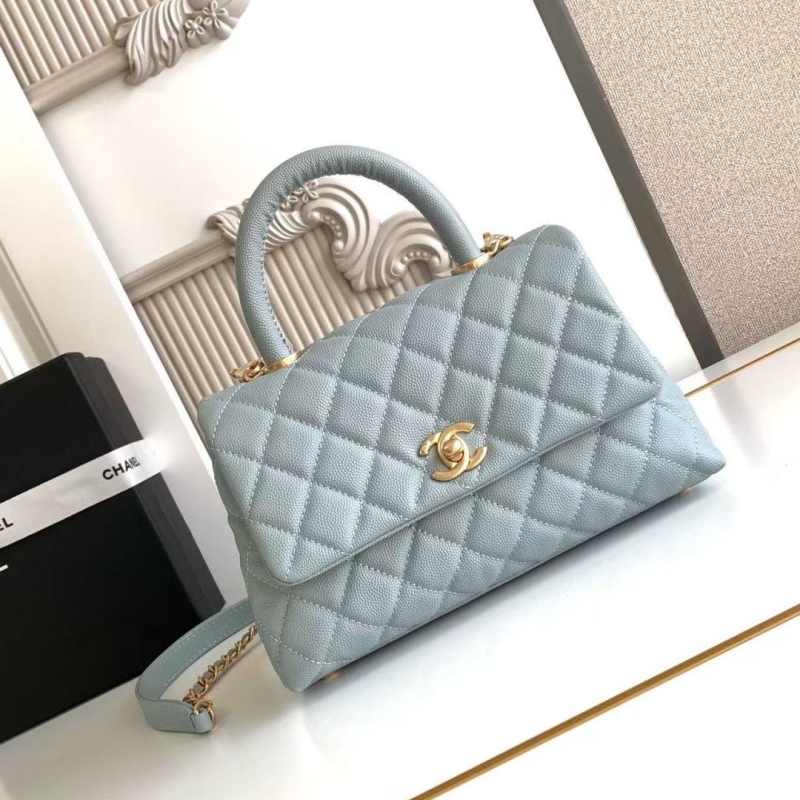 Ch**el top handle bags